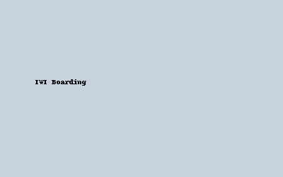 Boarding & IWI